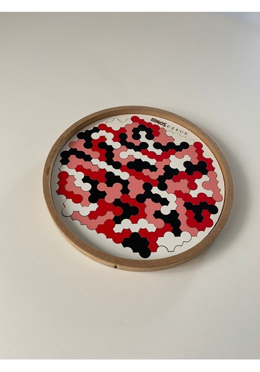 Çok Zor 4 Renkli Puzzle Çocuk Ve Yetişkin Oyunu Zeka Oyunu