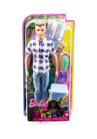 Barbie Ken Kampa Gidiyor HHR66