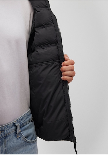 Mavi - Siyah Şişme Mont 0110295-900 Siyah