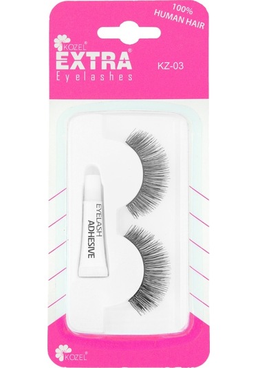 Kozel Extra Bütün Kirpik Siyah Kz03-52