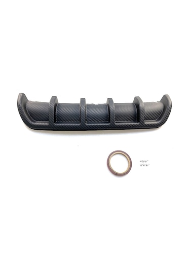 Suofeng Araçlar İçin Genel Kullanım 67cm Karbon Fiber Arka Spoiler, Spor Görünüm, Dayanıklı Abs Malzeme, Profesyonel Montaj Önerilir