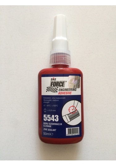 Force Boru Sızdırmaz Sıvı Teflon 50Ml Boru Sıvı Conta 5543