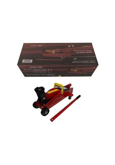 Arabalı kriko araç kaldırma krikosu hidrolik 2 ton