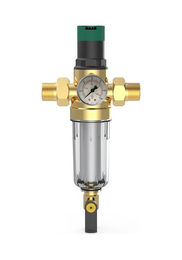 Geeroyoo Tane Çinko Bakır Çift Bağlantı Su Basıncı Azaltıcı, Honeywell Kalitesi, Filtre Ağ Ve Pc Şişe İle Endüstriyel Tesisler İçin