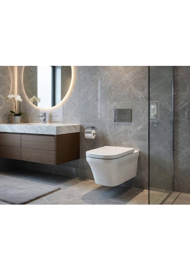 Duravit - P3 Comforts Asma Klozet Kapak Dahil - 25613900a1- Diğer