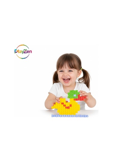 Master Tiktak Bloklar 120 Parça Çok Renkli Yapı Seti 3 Yaş+ Eğitici & Çıt Çıt