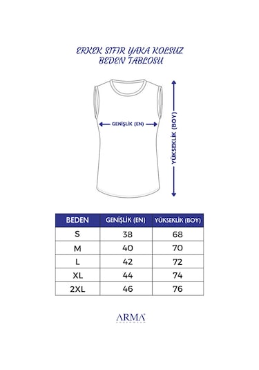 3'lü Paket Beyaz Kolsuz Erkek Atlet Yuvarlak Yaka Sıfır Kol Tişört %100 Pamuklu Beyaz