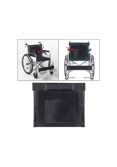 Suntek Tekerlekli Sandalye Arkalığı Veya Koltuk Siyah-arkalık Siyah Arkalık Diğer