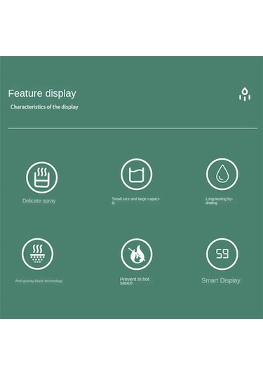 Agoodshop Anti-hava Nemlendirici Su Damlası Parfüm Aromaterapi Nemlendiriciler Ev Ofis Için 8 Saat Çalı