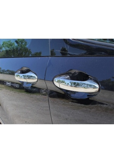 Ford Tourneo Courier Uyumlu 2023 Ve Üzeri Krom Kapı Kolu 4 Kapı Paslanmaz Çelik