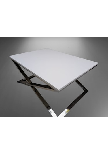 Orta Sehpa X Çapraz Metal Transmisyon Nikelaj Ayak Parlak Lake Bo (382879216)