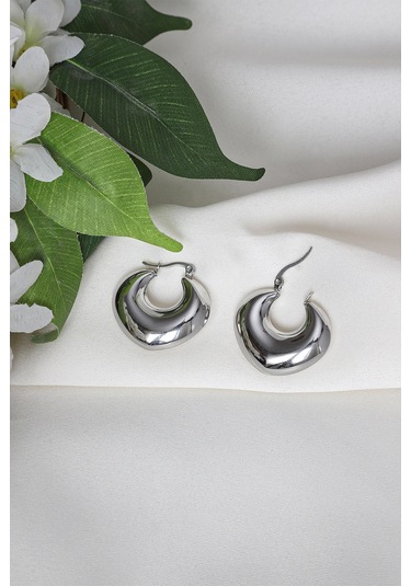 Mrs Flower Bombeli Çelik Küpe Çok Renkli