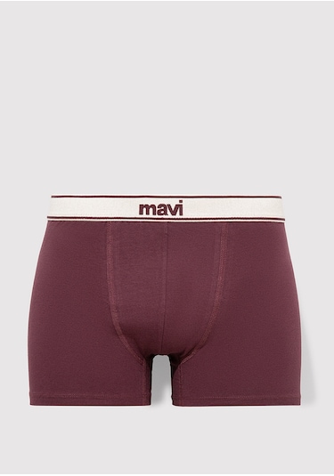 Mavi - Bordo Basic Boxer 092463-34965 Bordo