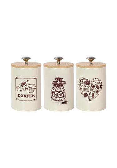 Suntek 3 Adet Mutfak Kutuları Çiftlik Evi Tezgahı Kiler Için Bej