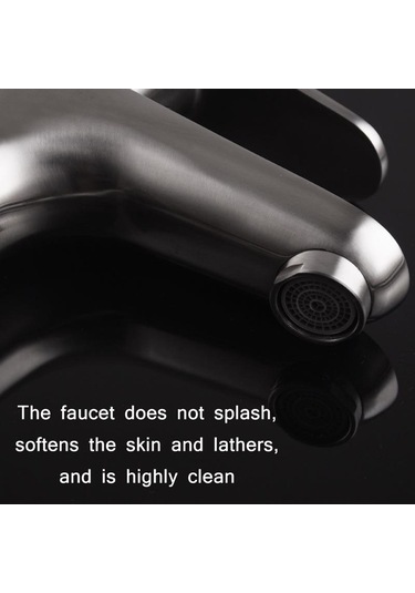 Cbtx Sıcak Ve Soğuk Su Karıştırma Lavabo Paslanmaz Çelik Musluk Çok Renkli