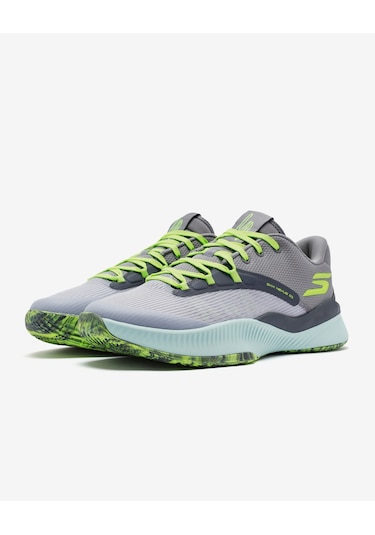 Skechers Skx Nexus Erkek Gri Basketbol Ayakkabısı 253015 Ccgr Gri