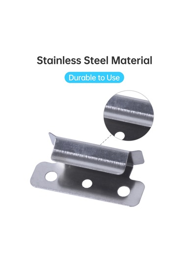 Lemestar 3d Yazıcı Isı Taban Klemensi 4 Adet Paslanmaz Çelik 7mm Kalınlığa Uygun Aksesuar