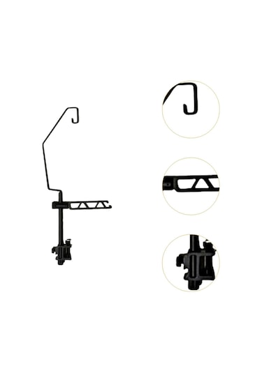 Dolıty Kamp Fener Standı Işık Direği Askı Kısa-direk-21cm Kısa Direk 21cm Çok Renkli