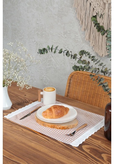 Amerikan Servisi Pötikare Fistolu 4 Lü Retro Kahverengi