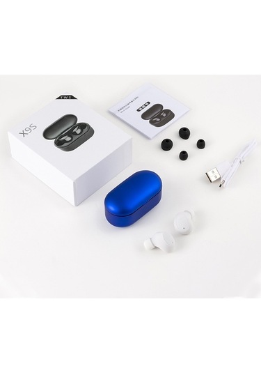 Soulader Bluetooth Kulaklık Kablosuz Stereo Ses Mikrofonlu Tws Şarj Kutusu İle Birlikte