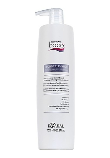 Kaaral Baco Blonde Elevation Mavi Saç Bakım Kremi 1 L