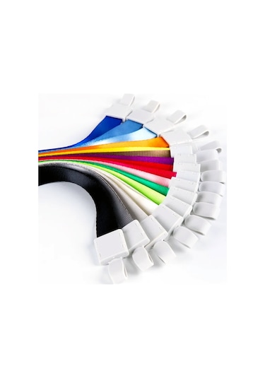 Bigpoint Klipsli Yaka İpi Açık Mavi 50'li Paket