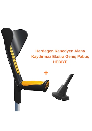 Fransız Herdegen Advance Koltuk Değneği / Kanedyen 1 Adet Turuncu