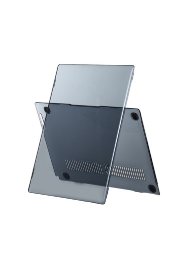 Huawei Matebook X 2020 İçin Darbeye Dayanıklı Kristal Dizüstü Bilgisayar Koruyucu Kılıf Siyah Siya