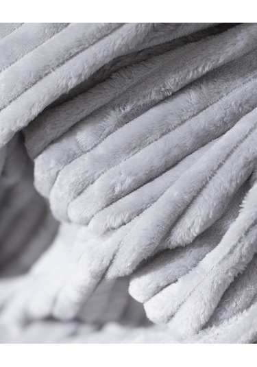 Corbeau Welsoft Düz Tv Battaniye - Gri 8684427293102 Gri