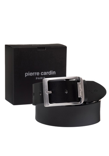 Pierre Cardin Deri Erkek Kemer En 4cm Pc4100 Siyah