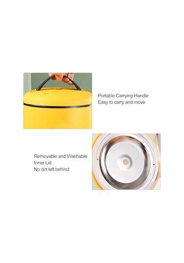 3 Su Bardağı Küçük Pirinç Ocak, 23 Kişi İçin 2l Mini Pirinç Ocak, Ev Yurt İçin Küçük Elektrikli Tahıl Ocak, Sarı Abd