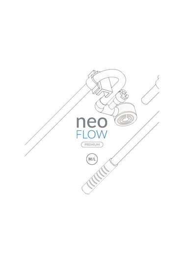 Aquario Neo Flow L/M Ver.2 Emiş Çıkış Borusu Takımı 13mm Basış /1