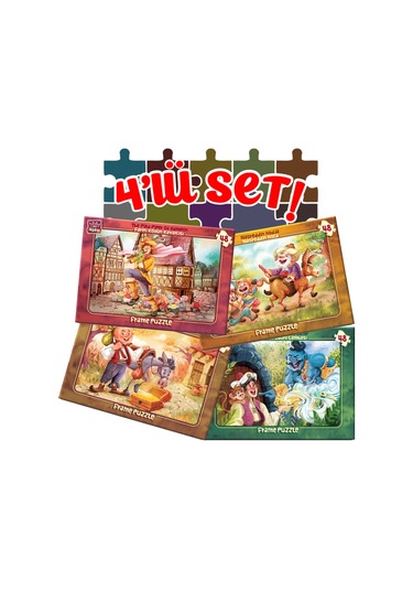 Art Puzzle Nasreddin Hoca 48 Parça Frame Puzzle 5796