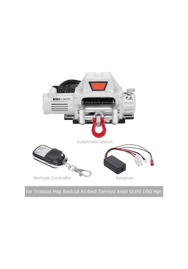 Pazly Vinç Uzaktan Uyumlu Traxxas, Tamiya Sistemi Redcat, Rc Otomatik Kumandalı İçin Hsp, Geeroyoo Araçlar 1/10 - Fq