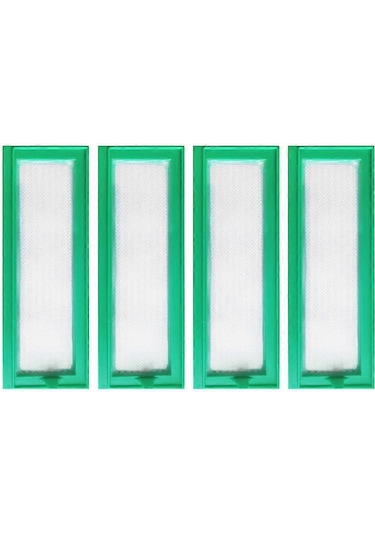 Wezone Vorwerk Kobold Vr200/vr300 İçin Dayanıklı 4'lü Robot Süpürge Filtre Seti, Ev Temizliği İçin Mükemmel Çözüm