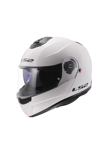 Ls2 Strobe 2 Çene Açılır Kask Beyaz