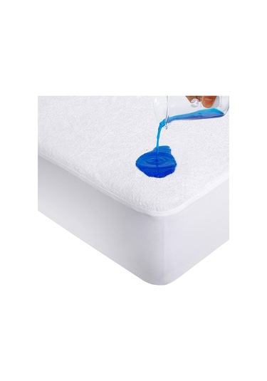 Rovigo Home Fitted Sıvı Geçirmez Bambu Kumaştan Yatak Alezi Beyaz