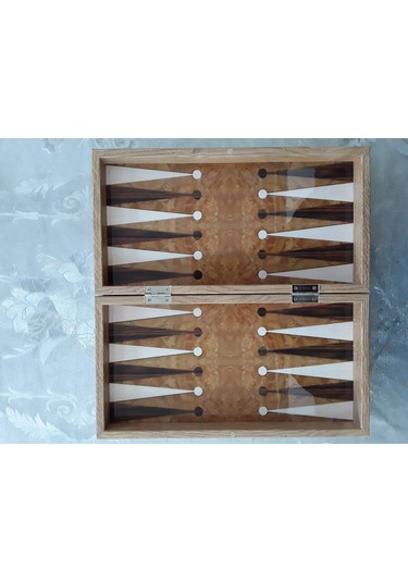 Yenigün Rose Desen Küçük Tavla