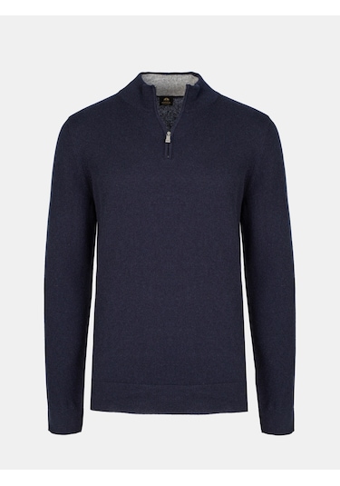 Karaca Erkek Regular Fıt Triko Kazak-lacivert 113301202-12 Lacivert