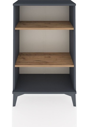 Arges Komodin 2 Raflı 60x30x96 Antrasit-çam Antrasit