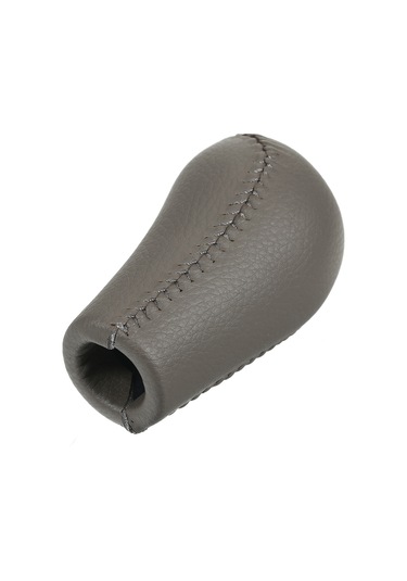 Ranyeek Toyota 4 Runner Hilux Land Cruiser Prado İçin Deri Vites Kolu Kolu, 5 Vitesli Konforlu Tutuş, Kolay Kurulum, Dayanıklı Gri Vites Kolu Gri