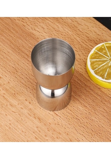 Wondernest Paslanmaz Ons Ölçü Lichen Kapları, Çelik Barmenlik Seti, Zq