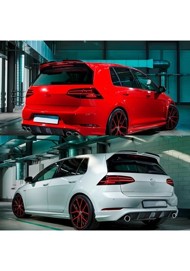Topshop1 Volkswagen Golf Vıı Mk7 7.5 R Gtı Gtd R-lıne E-golf Karbon Spoiler