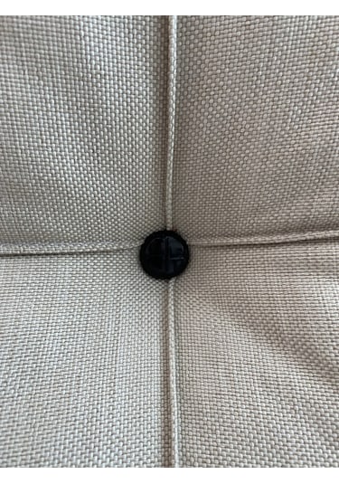 Modern Mars Balkon, Bahçe, Cafe - Metal Kanepe Koltuk Takımı - 2+1+1 + Masa Krem Modernsh34 Krem