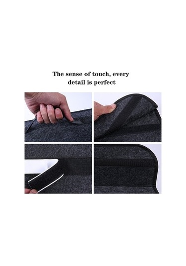 Ulzyvf Gri Derin Depolama Çantası - Seyahat Ve Araç İçin Pratik Organizatör Çözümü