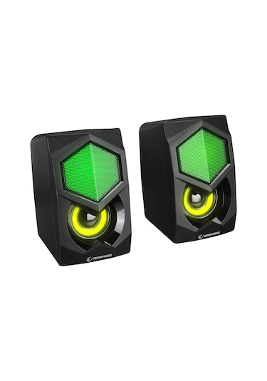 Rampage RMS-175BT 2+1 5Wx2 Bluetooth-USB-MicroSD-FM Rainbow Aydınlatmalı Gaming Hoparlör