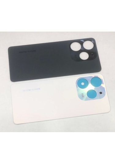 Tecno Spark 10 Pro Kı7 Arka Kapak Pil Kapağı - Siyah