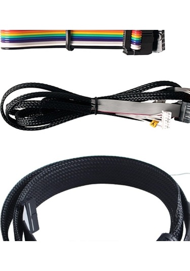 Trendooze Profesyonel Kablo Kombinasyonu - 20x15x4cm, Kullanışlı Paket Paket Boyutu 20cmx15cmx4cm