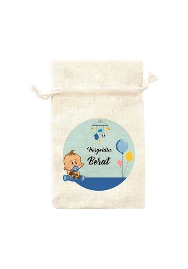 Famous Bebek Şekeri Magnet Bebek Mevlüt Hediyelik Isimli Kapak Açacak  (434856223)