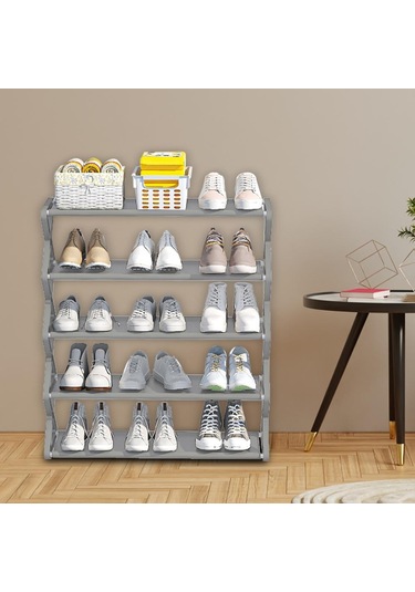 Jms 5 Katmanlı Ayakkabı Rafı X Şekli Ayakkabı Organizatörü Toz Geçirmez Depolama Rafı Galvanizli Çelik Kumaş Siyah Jms 5 Katmanlı Ayakkabı Rafı X Şekli Ayakkabı Organizatörü Toz Geçirmez Depolama Rafı Galvanizli Çelik Kumaş Siyah